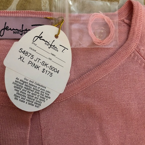 NWT Jennifer T Knit Couture Cardigan Sweater - Picture 6 of 11